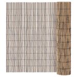 vidaXL Clôture de jardin 400x100 cm roseau
