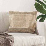 vidaXL Oreiller avec oreiller Blanc Coton et polyester