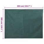 vidaXL Housse de protection pour plantes avec fermeture éclair 70 g/m²