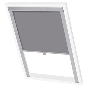 vidaXL Store occultant roulant Gris PK08
