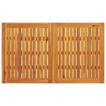 vidaXL Canapé de jardin 3places coussins et table gris clair polyrotin