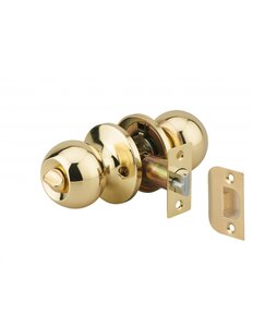 THIRARD - Serrure horizontale tubulaire en applique à condamnation pour porte d'entrée  axe réglable  doré  3 clés - THIRARD