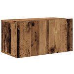 vidaXL Ensemble meuble TV 3 Pièces Bois Ancien Bois d'ingénierie