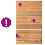 vidaXL Table à manger avec bord naturel 180x100x74cm bois massif chêne