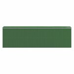 vidaXL Abri de jardin Vert 192x689x223 cm Acier galvanisé
