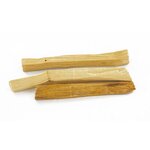 Porte-encens coupelle Vert et Doré + Sable blanc + Bâtonnets Palo Santo