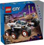 LEGO City - Rover d'Exploration Spatiale et Vie Extraterrestre - 60431 : Aventure Cosmique pour Enfants