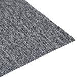vidaXL Dalles de plancher autoadhésives 20 Pièces PVC 1 86 m² gris