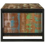 vidaXL Table Basse 90x50x38 cm Bois Recyclé Solide