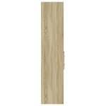 vidaXL Buffet haut chêne sonoma 30x42 5x185 cm bois d'ingénierie