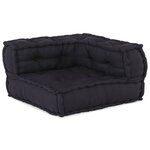 vidaXL Unité de canapé modulaire 3 Pièces Anthracite Tissu