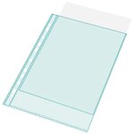 Sachet 10 Pochettes perforées PREMIUM polypropylène 140micron A4+ - Incolore x 5 EXACOMPTA