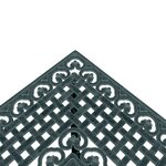 vidaXL Ensemble à manger de jardin 5 Pièces vert aluminium coulé