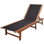 vidaXL Ensemble à manger d'extérieur 9 Pièces et coussins Acacia solide