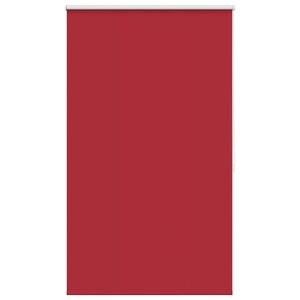 vidaXL Store enrouleur occultant 104 4 x 175 cm  largeur du tissu 100 cm  rouge