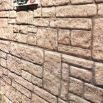 vidaXL Panneaux muraux 3D avec design de brique beige 11 Pièces EPS