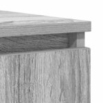 vidaXL Buffet et tiroirs sonoma gris 100 5x35x98 5cm bois d'ingénierie