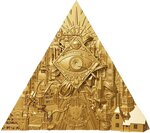 Pièce de monnaie en Argent 2000 Francs g 62.2 (2 oz) Millésime 2025 Conspiracy DIGITIZED EYE OF PROVIDENCE