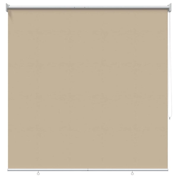 vidaXL Store enrouleur Protection UV Beige 140 x 230 cm Polyester