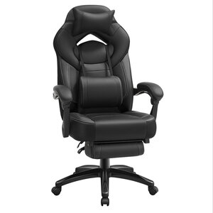 Fauteuil de bureau hauteur gamer réglable 150 kg ergonomique noir 12_0005898