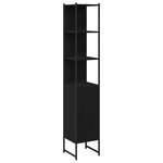 Meuble sous-vasque vidaXL Chêne noir 60x30x60 cm Bois d'ingénierie