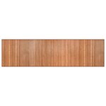 vidaXL Tapis rectangulaire naturel 80x300 cm bambou
