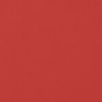 vidaXL Coussins de chaise de jardin à dossier bas lot de 6 rouge