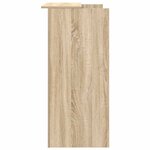 vidaXL Bureau réception chêne sonoma 100x50x103 5 cm bois d'ingénierie