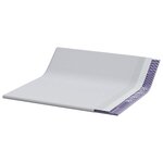 vidaXL Surmatelas Blanc 200 x 200 cm Tissu Jacquard