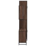 vidaXL Ensemble de meubles de salle de bain 3 Pièces Chêne marron