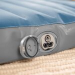 INTEX Lit d'Air avec Pompage INTEX Bleu foncé et gris 99 x 191 x 25 cm