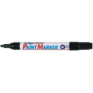 Marqueur 'Paint 400 XF' permanent indélébile pointe conique 2,3 mm noir ARTLINE