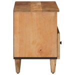 vidaXL Armoires de rangement avec tiroir Marron 70 x 33 5 x 46 cm