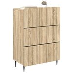 vidaXL Armoire à tiroirs 66 x 34 5 x 92 cm Bois d'ingénierie
