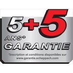 Scheppach Kit d'outils 101 Pièces TB150 avec mallette en aluminium