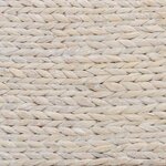 vidaXL Collier de sapin de Noël Blanc 70 x 70 x 28 cm Jacinthe d'eau