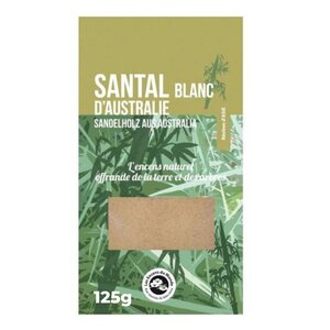 Mélange de Santal blanc à brûler 125 g