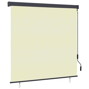 vidaXL Store roulant d'extérieur 170 x 250 cm Crème