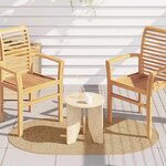 vidaXL Tapis ZIZUR Marron PP