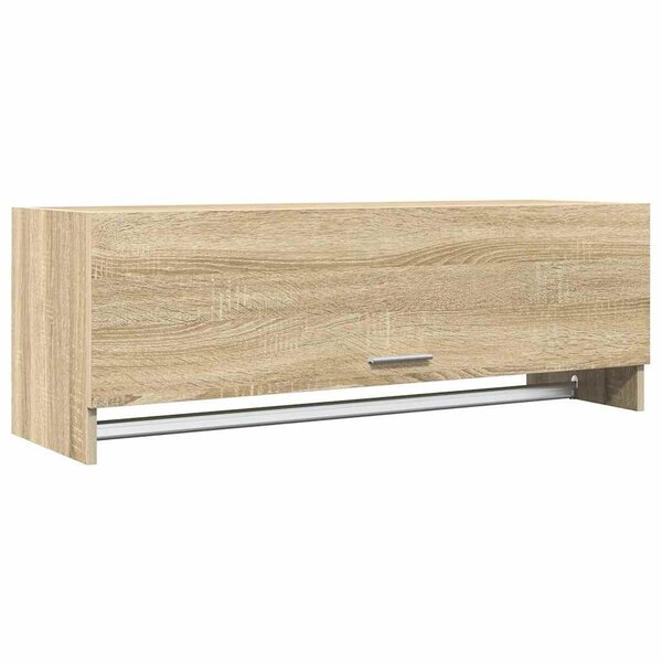 vidaXL Garde-robe chêne sonoma 100x32 5x35 cm bois d'ingénierie