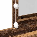 vidaXL Coiffeuse Bois Ancien 80 x 41 x 144 5 cm Bois d'ingénierie