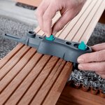 Wolfcraft ensemble de guide de perçage de plancher 6960000