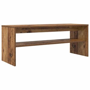 vidaXL Meuble TV Bois ancien 100 x 35 x 40 cm Bois d'ingénierie