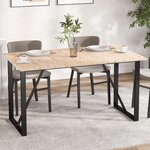 vidaXL Dessus de table 3 Pièces 80x47x1 7cm rectangulaire bois pin massif