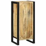 vidaXL Cabinet de salle de bain Marron Bois de manguier massif