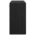 vidaXL Armoire Murale Chêne noir 60 x 31 x 60 cm Bois d'ingénierie
