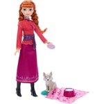 Mattel JFG17 - Disney - La reine des neiges - Coffret Anna et le Louveteau