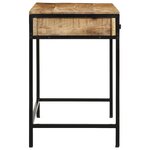 vidaXL Bureau Marron 105 x 50 x 75 cm Bois de manguier massif