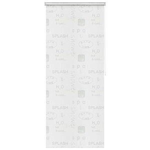 vidaXL Store roulant de douche 80x240 cm Éclaboussures