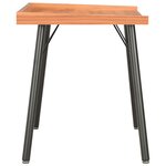 Bureau table poste de travail meuble d'ordinateur informatique étude 90 x 50 x 79 cm brun 02_0023868
